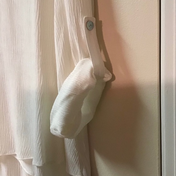 Ruby Rd Petite - NEVER WORN - White Slip-over Top - Picture 5 of 6